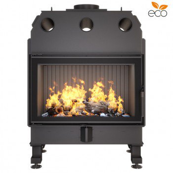 Камінна топка SAVEN Energy 80х50 Black (17,0 kW) ECO